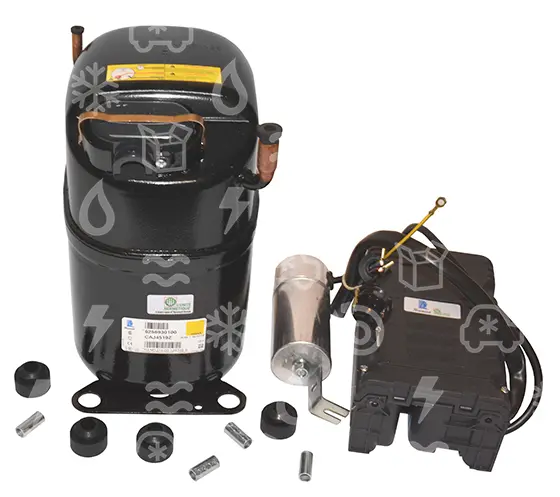 kompresor Tecumseh CAJ4519Z, HBP - R404A, 220 - 240V, 50 Hz, 1 fáz /41866